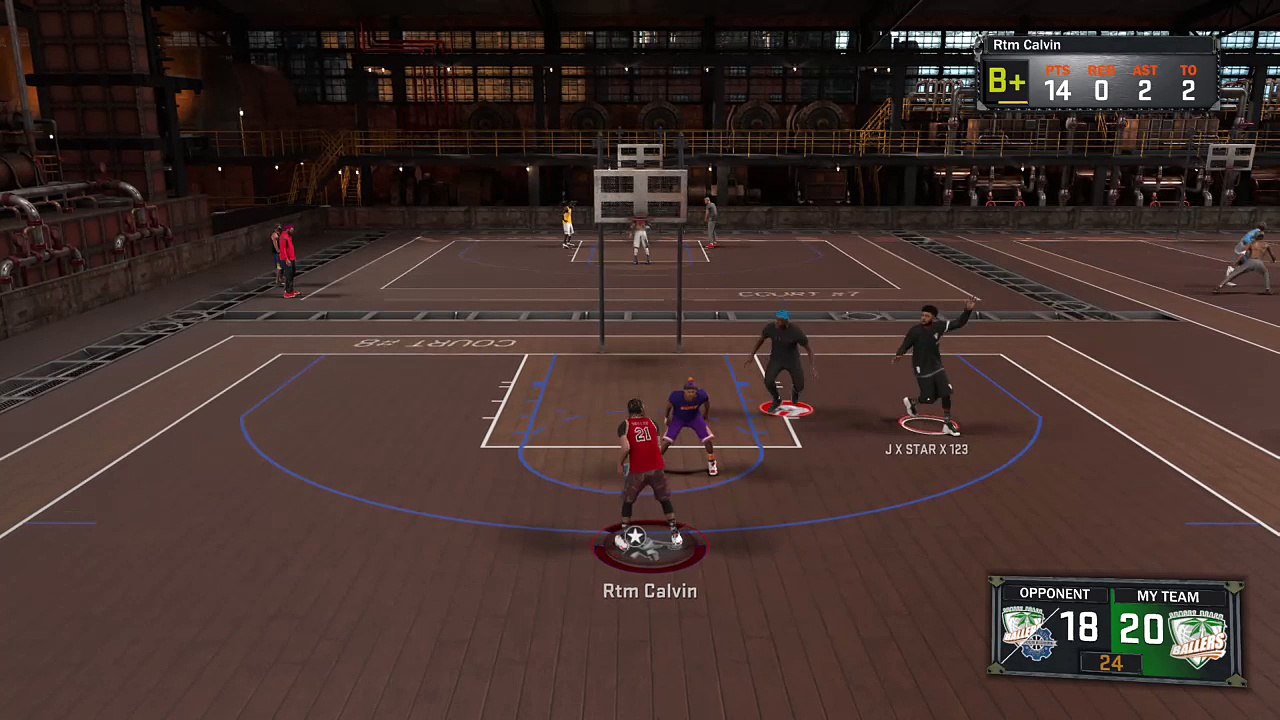 ankle breaker game winner (Shabba)