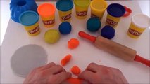 Play Doh como Hacer un Payaso Divertido Cara | Play-Doh Creativo para Niños | plastilina los Niños Vid