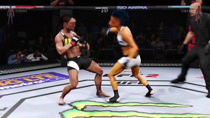 If you cant out strike them, choke them out