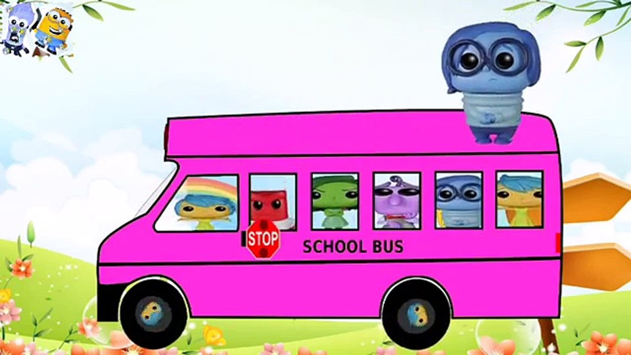 The Wheels On The Bus (Disney, Pixar, Nick Jr., Inside Out, Doc McStuffins)