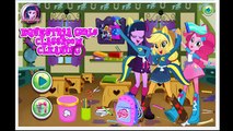 My Little Pony Equestria Girls En El Aula De Limpieza De Vídeo Del Juego Para Las Niñas