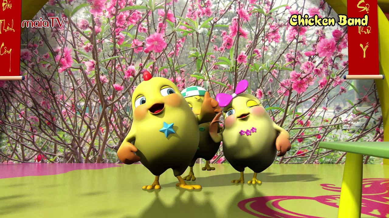 ✔ Nhạc thiếu nhi | LIÊN KHÚC XUÂN | Ban Nhạc Gà Con | Chicken Band | Siêu Chip