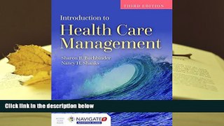 PDF [FREE] DOWNLOAD  Introduction To Health Care Management Sharon B. Buchbinder  Pre Order