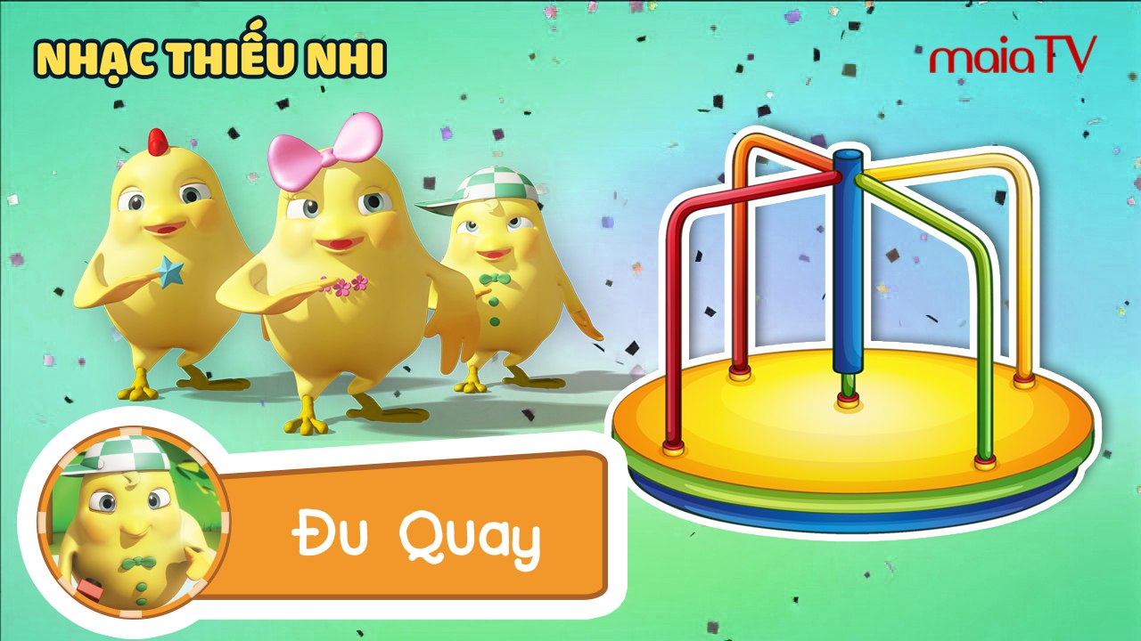 ✔ Nhạc thiếu nhi | ĐU QUAY | Ban Nhạc Gà Con | Chicken Band | Siêu Chip