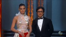 Mensaje de Gael Garcia a Donal Trump en los Premios Oscar 2017
