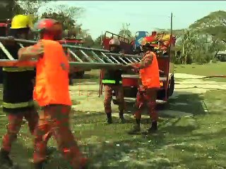 চাঁদপুরে ফায়ার সার্ভিসের বিশেষ মহড়া