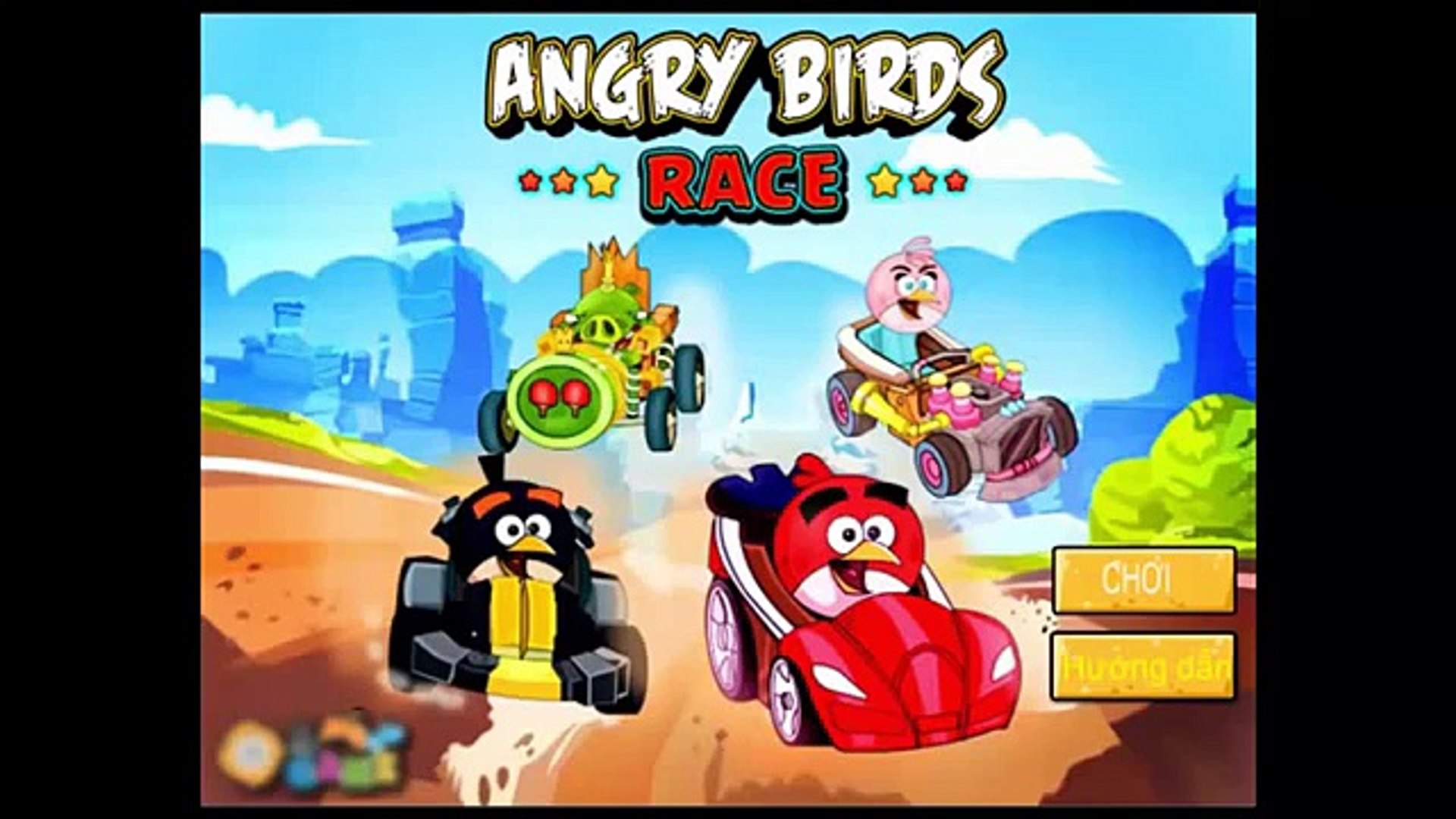⁣Злые птицы гонки игры HD детские игры канала автомобиль для детей