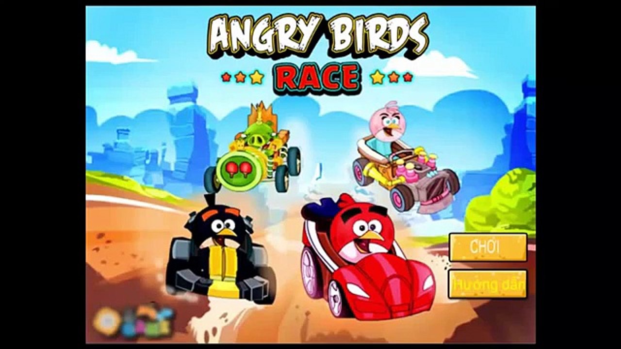 Злые птицы гонки игры HD детские игры канала автомобиль для детей