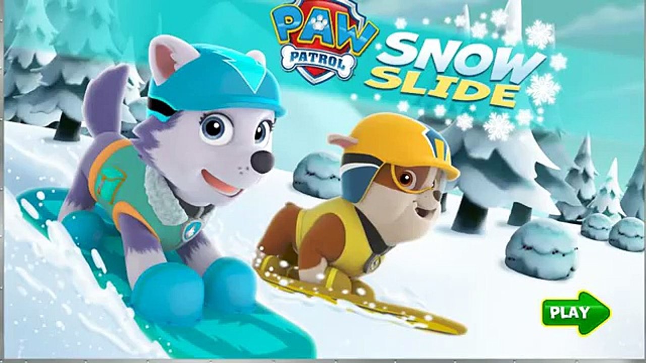 La pata de la Patrulla Tobogán de Nieve Episodios Completos en inglés Episodios Nuevos Juegos de dibujos animados de la Película de la Pata de la Patrulla