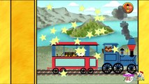 de dibujos animados sobre un tren de Rompecabezas con ПАРОВОЗИКОМ. La Pelcula De Dibujos Animados-El Rompecabezas. 2 serie