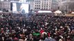 Thousands attend screening in Trafalgar Square after director boycotts Oscars
