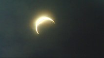 Argentina stargazers witness 'ring of fire' eclipse