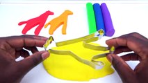 Modelling Clay Rainbow Curls Play Doh Fun and Creative For Children Learn Colors Clay Kids