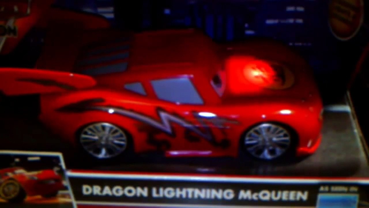 Cars Toons Dragon Lightning McQueen Lights & Sounds Tokyo Mater Light Up Disney Pixar car
