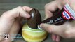DIY Dunkin Donuts Kinder Surprise Egg - Lemon Surprise Donut