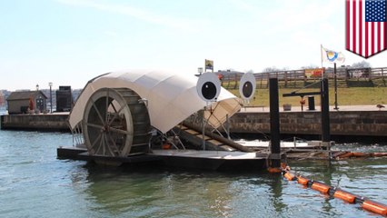 Mr. Trash Wheel clears over a million pounds of trash from harbor