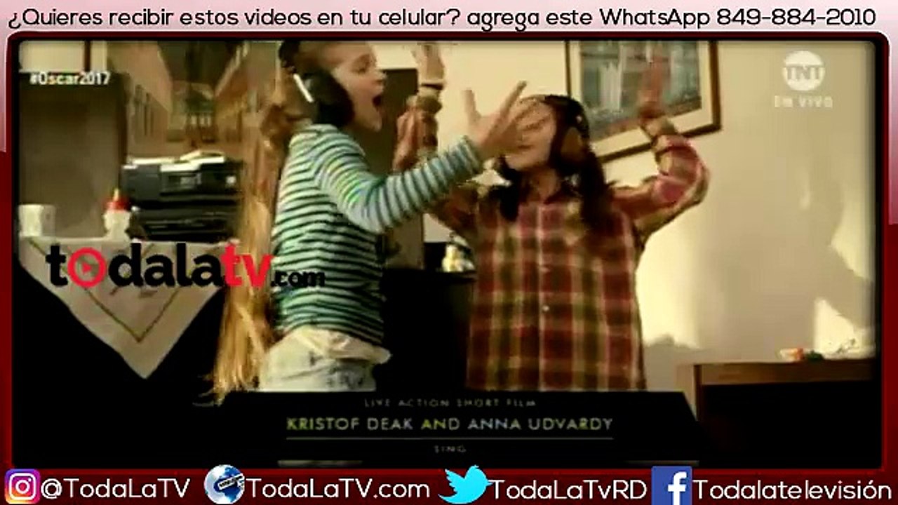 El Oscar al Mejor Corto de Ficción es para Sing-Video