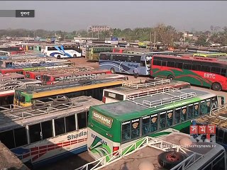 খুলনা বিভাগে ২য় দিনের পরিবহন ধর্মঘট অব্যাহত
