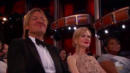 Oscars - Distribution de bonbons dans la salle du Dolby Theater !