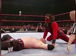 WWE Kane vs Kane - Fake Kane nearly killed Kane - part-2