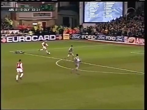 21.02.2001 - 2000-2001 UEFA Champions League 2nd Group Round Group C Matchday 4 Arsenal 1-1 Olympique Lyon