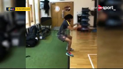 تدريبات بدنية للنني علي طريقة الهضبة "عمرودياب"