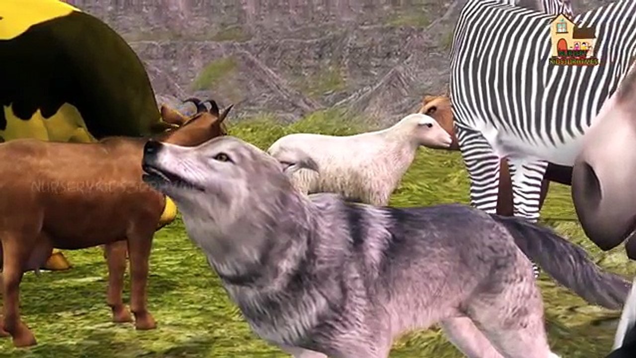 Wild Animals Finger Family 3D | Nursery Rhymes | Rhymes For Children