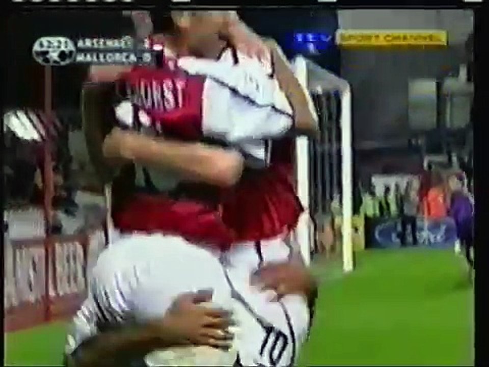 24.10.2001 - 2001-2002 UEFA Champions League Group C Matchday 5 Arsenal 3-1 RCD Mallorca