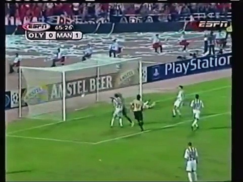 10.10.2001 - 2001-2002 UEFA Champions League Group G Matchday 3 Olympiacos FC 0-2 Manchester United