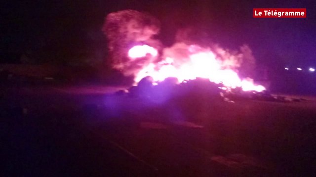 Lannion. Les agriculteurs ciblent Géant avant d'autres actions