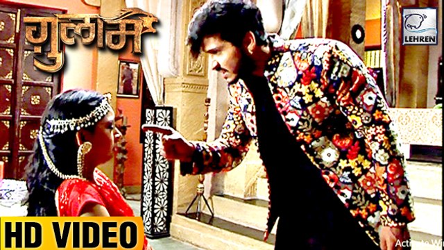 Rangeela SHOUTS At Shivani | Ghulaam | On Location