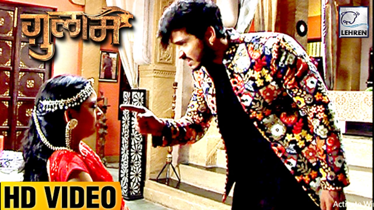 Rangeela SHOUTS At Shivani | Ghulaam | On Location
