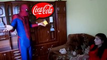 Spiderman Kissing Marian?! Catwoman weeps?- Funny Superhero Movie in Real Life