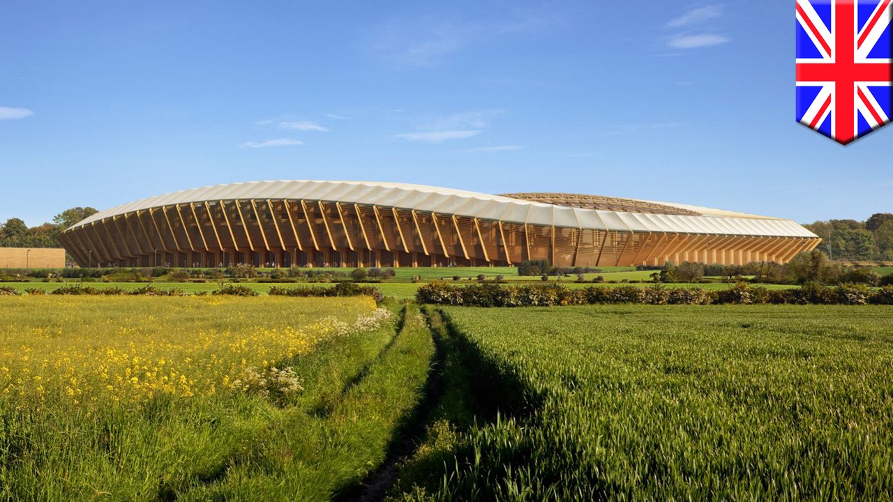 English team to build world’s first wooden soccer stadium