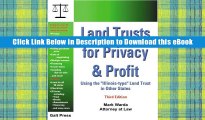 eBook Free Land Trusts for Privacy   Profit: Using the 