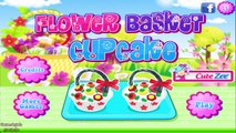 Cooking Games - Flower Basket Cupcake - Cooking Cupcakes Game for Kids