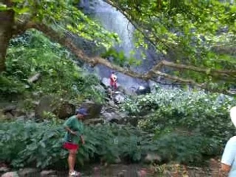 L'anse des cascades Sainte Rose