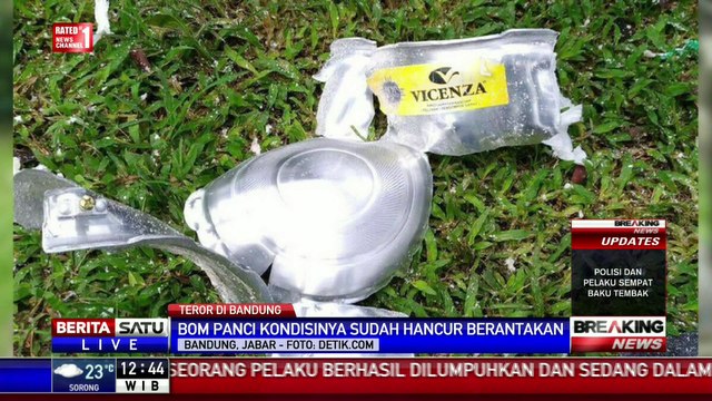 Breaking News: Detik-detik Ledakan Bom Panci di Bandung