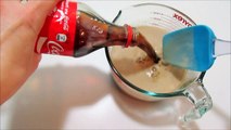 Como hacer gomitas de Coca Cola - cuadrados de gominola