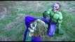 The jokers vs Spiderman & Venom & Hulk - In Real Life - Gift Basket Battle New Superhero M