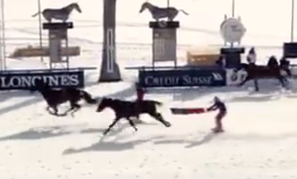 Ski Joering : fun but extreme horse riding