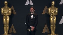 “La La Land” Best Cinematography - Linus Sandgren - Oscars 2017 _ Full Backstage Interview