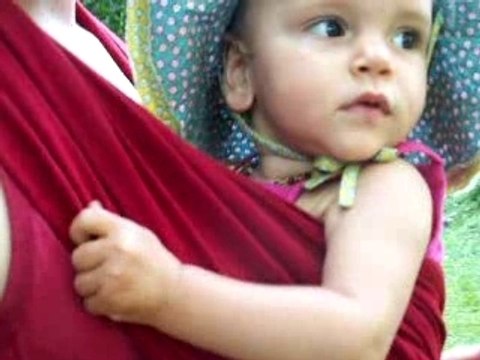 Guilaume et Llewelyn à l'anse des cascades