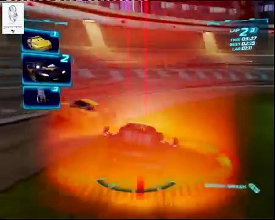 Cars 2 Game - London Race Carbon Fiber Lightning Mcqueen - Hyde Tour - Disney Car Games