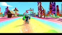 Мультик игра для детей приключения Зелёный Гоблин и Тачки Машинки Дисней Green Goblin & Disney Pixar