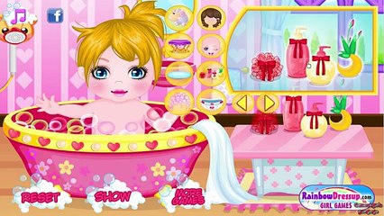 Bathing Adorable Baby Girl - (♦) Girl Bathing Games (♦) -Bathroom Games for Girls-Bathing