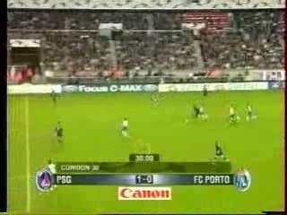 Match de legende PSG - Porto 2004-05 ligue des champions