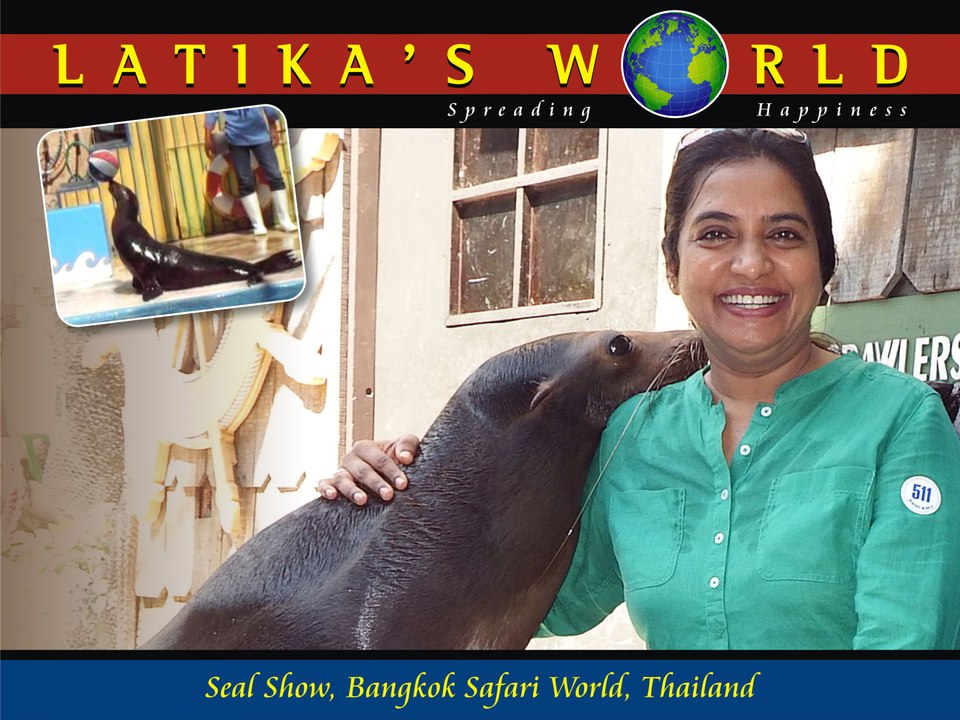SENSETIONAL SEAL SHOW, BANGKOK SAFARI WORLD, THAILAND, LATIKAS WORLD