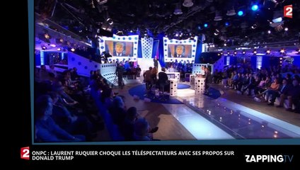 Une blague de Laurent Ruquier sur Donald Trump passe très mal