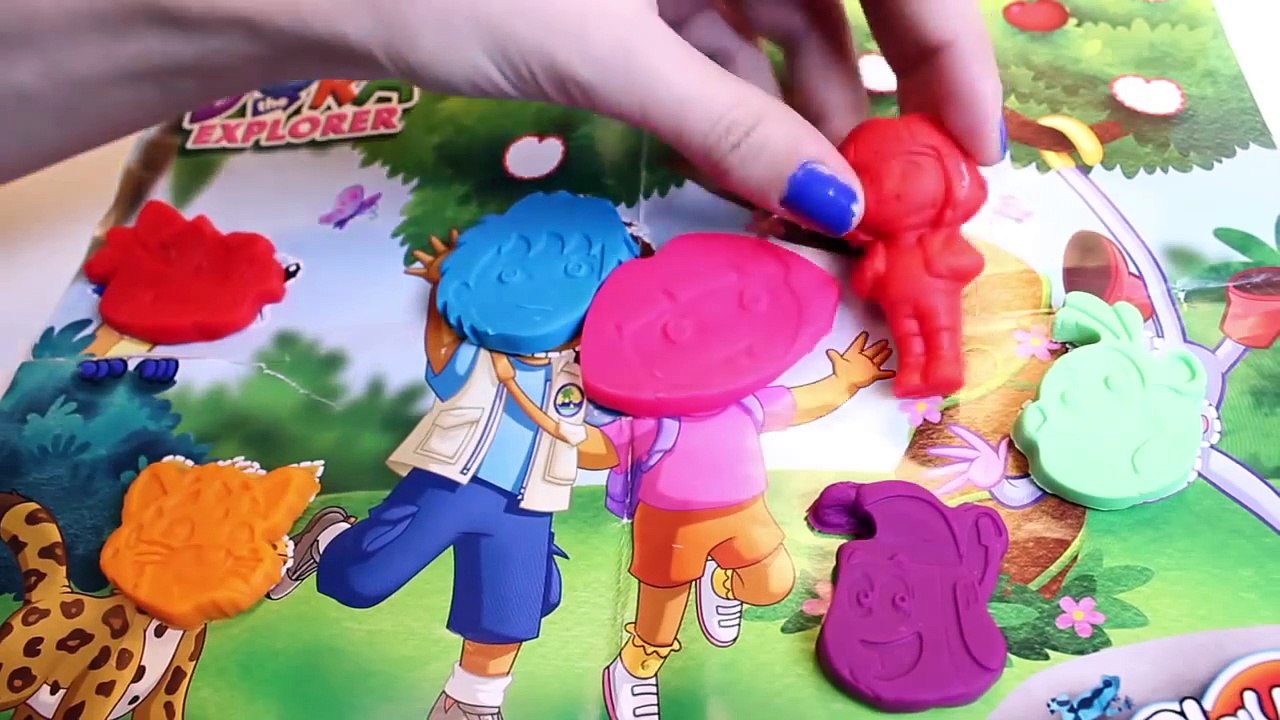 Play Doh Dora The Explorer Playset Playdough Hasbro Kit Play-Doh Dora La Exploradora